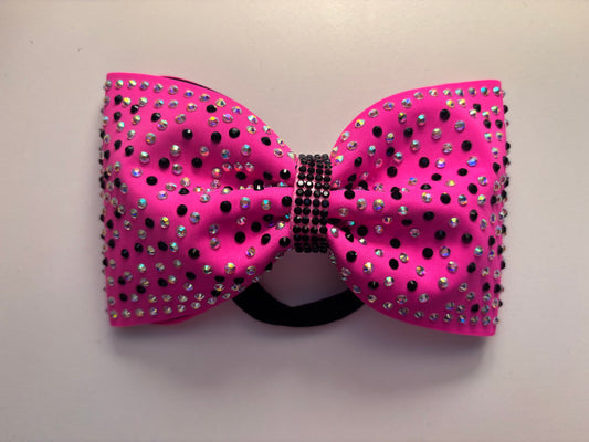 Classic Bling Bow-Tie Bow 4”