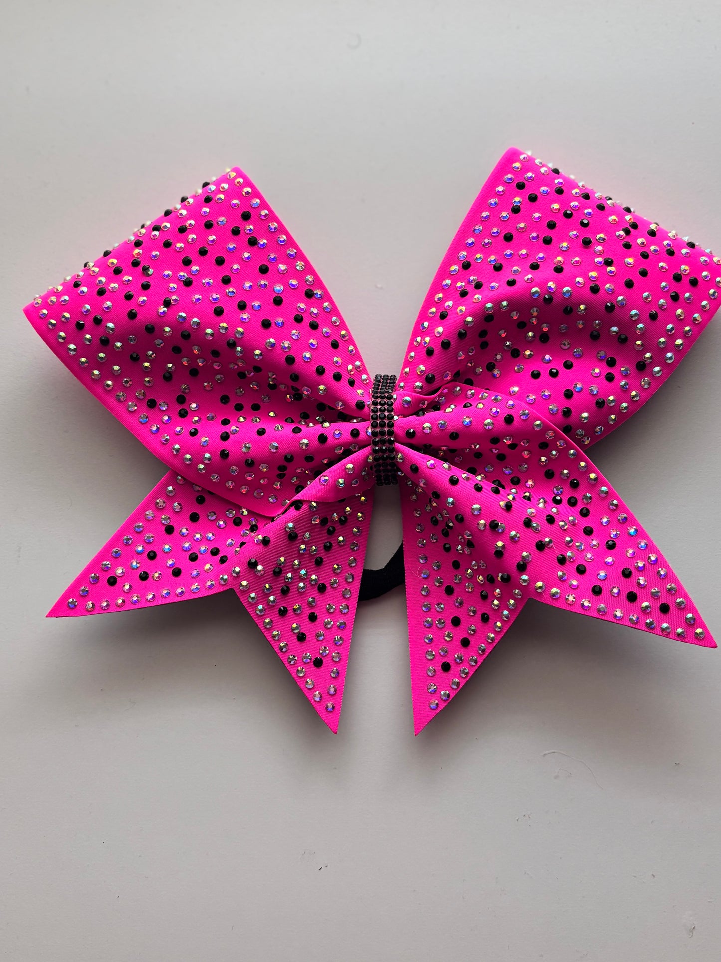 Large Pink Bling Bow