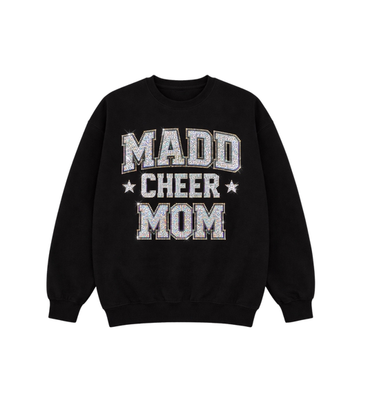 Madd Cheer Mom Bling Sweatshirt